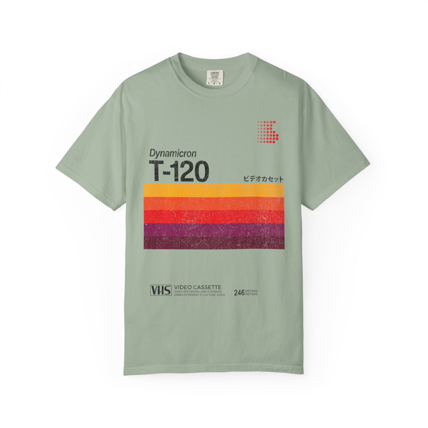 VHS  T-120 Vintage Video Tape Retro Graphic Tee.