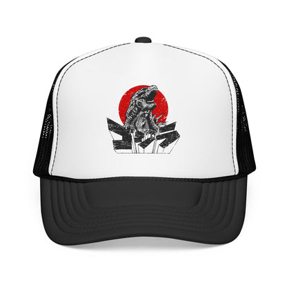Kaiju Red Sun Trucker Hat