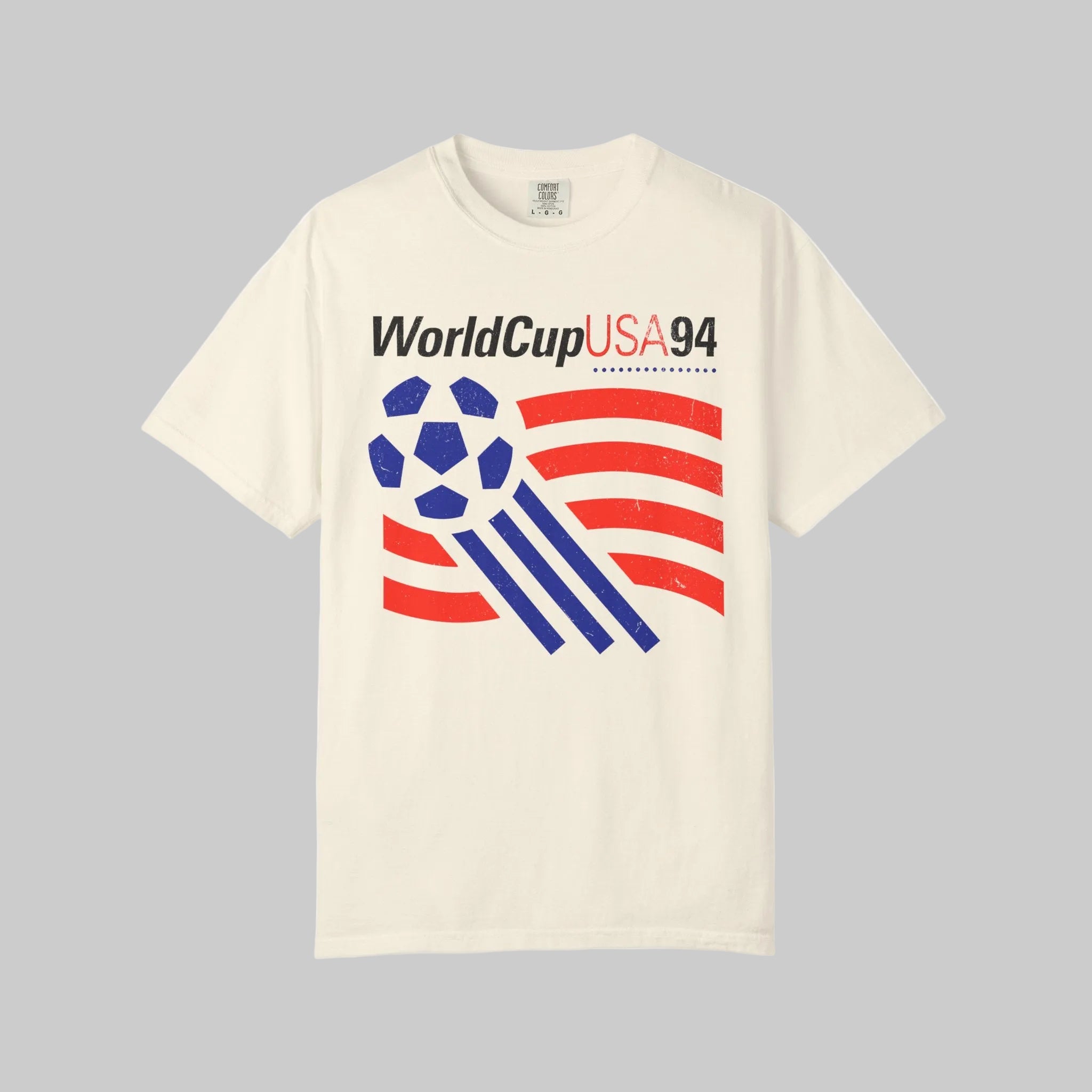 Vintage WorldCup 94 USA Retro Soccer Football Tee. - KILLER RETRO