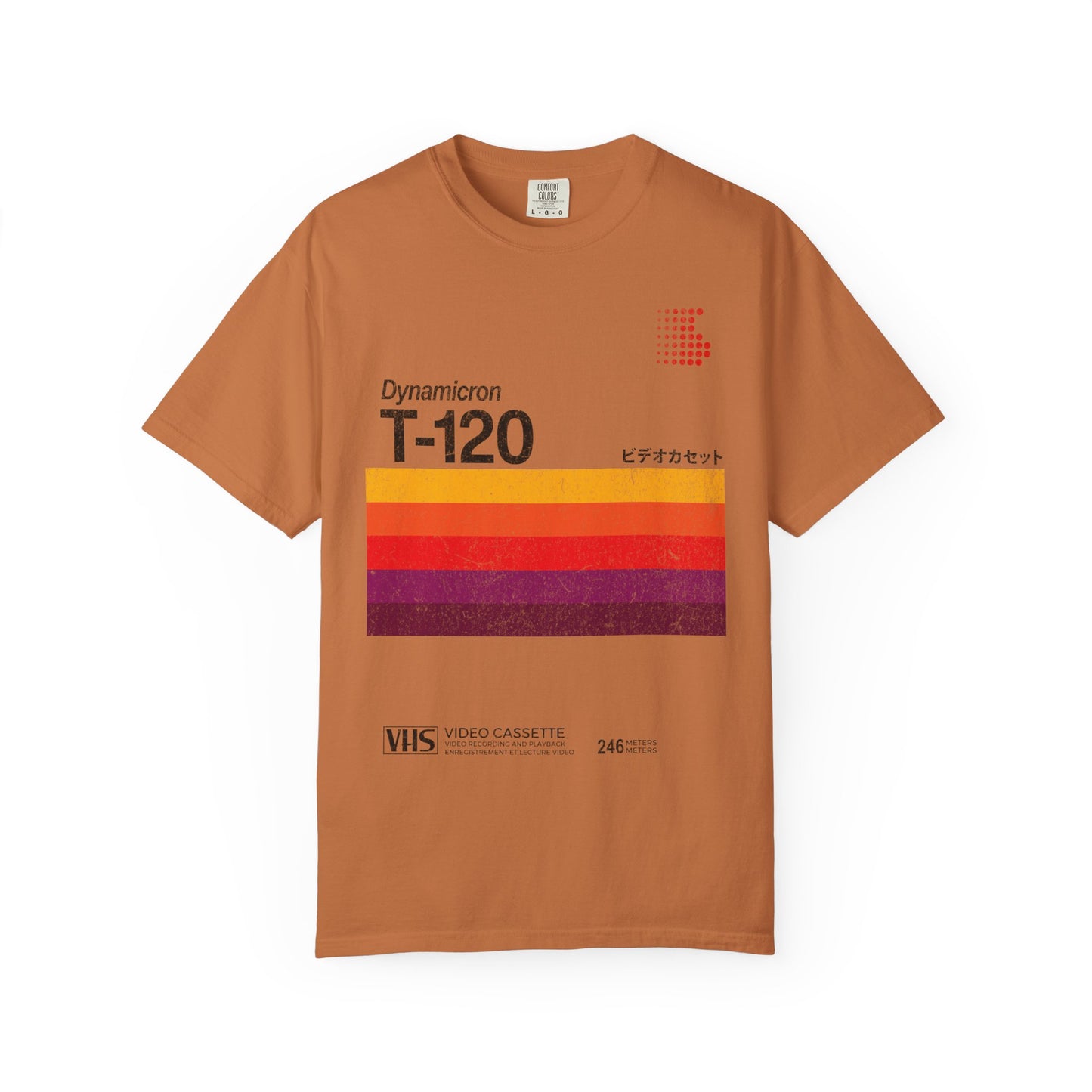 VHS  T-120 Vintage Video Tape Retro Graphic Tee.