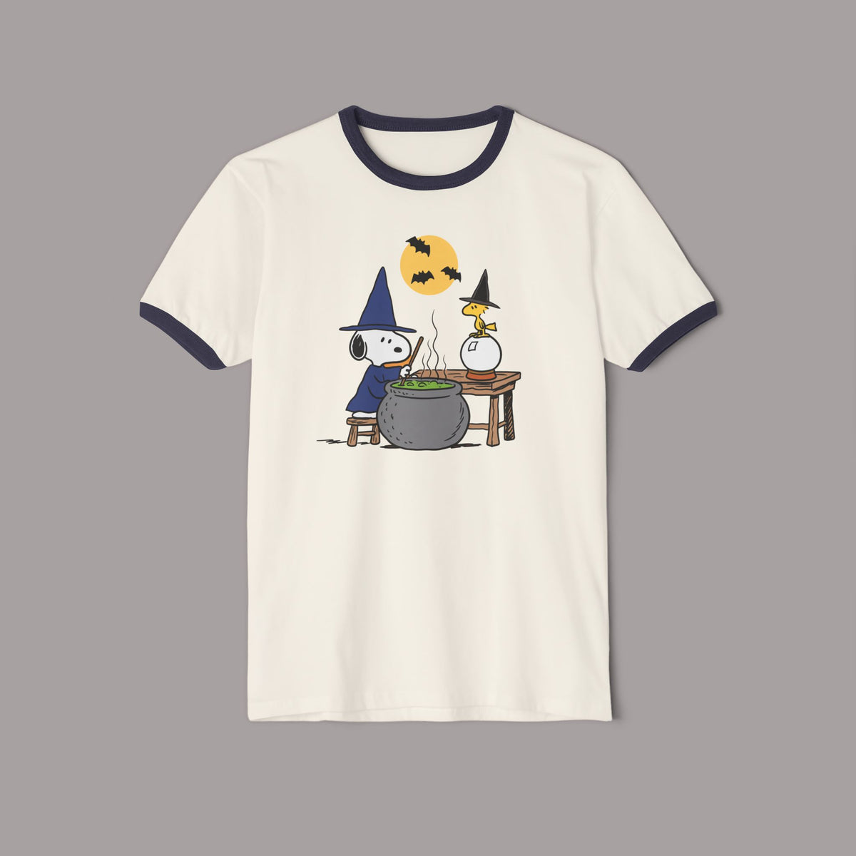 Retro Snoopy Cute Halloween Witch Tee