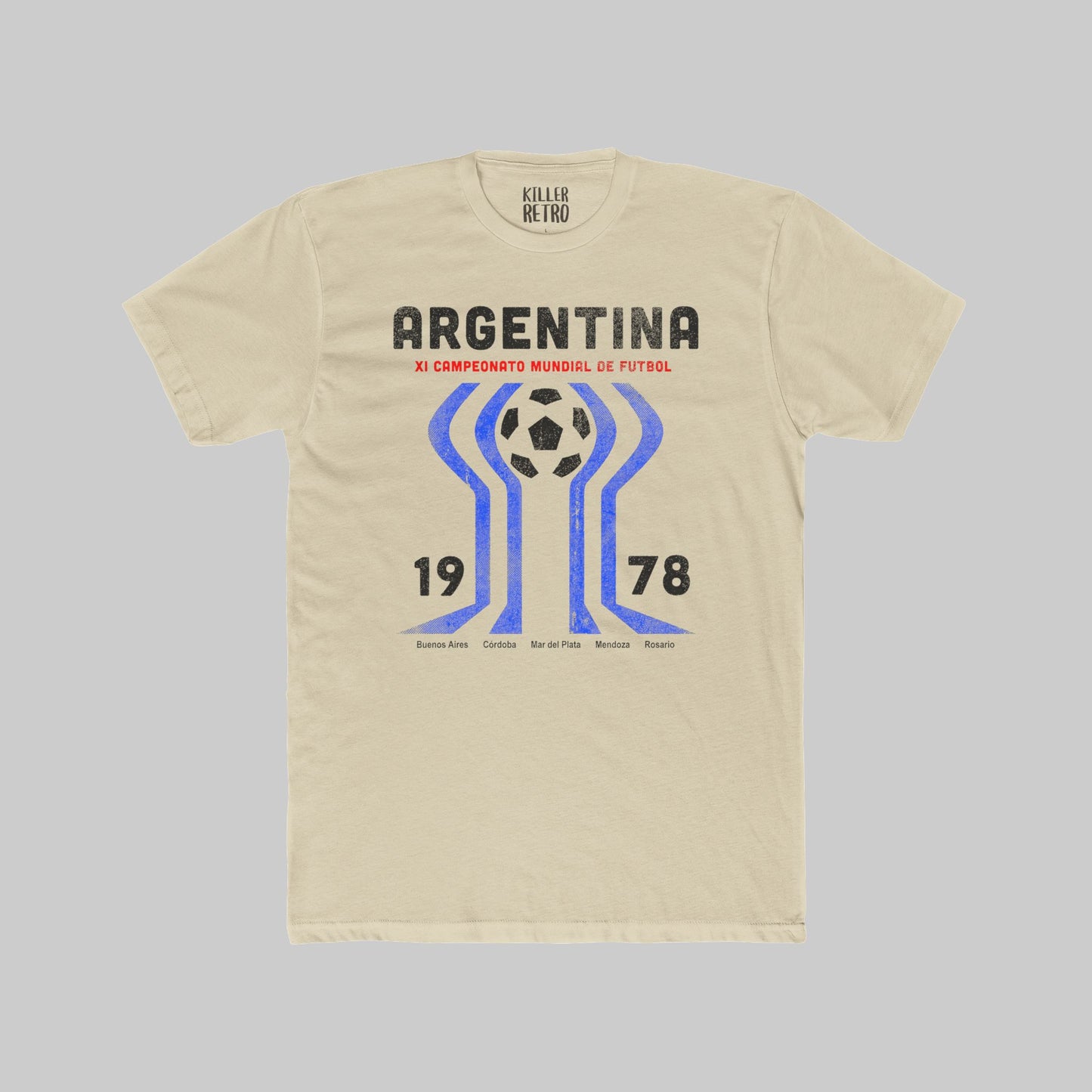 Argentina 1978 Vintage Soccer Tee