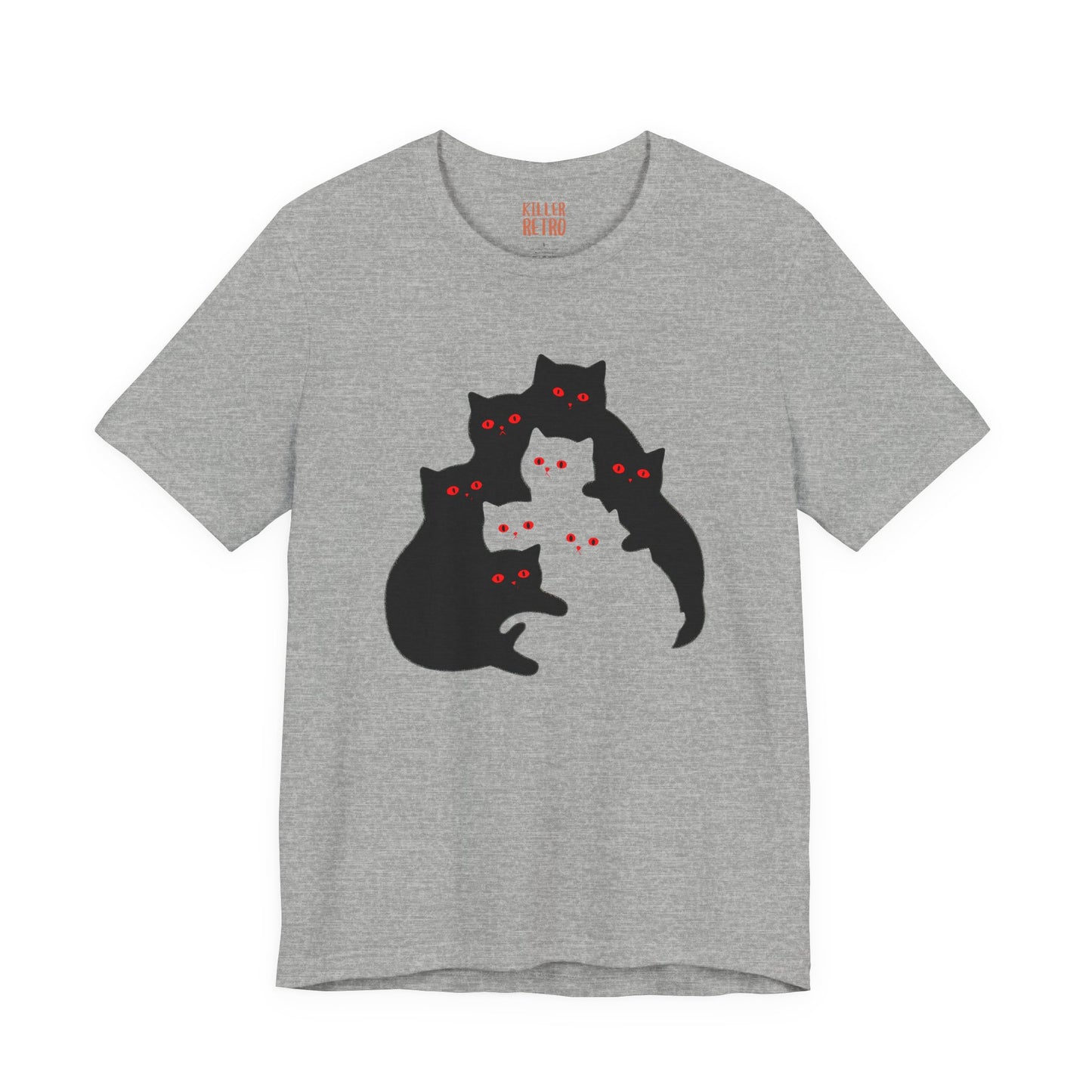 Cute Cat Family Unisex Jersey Tee