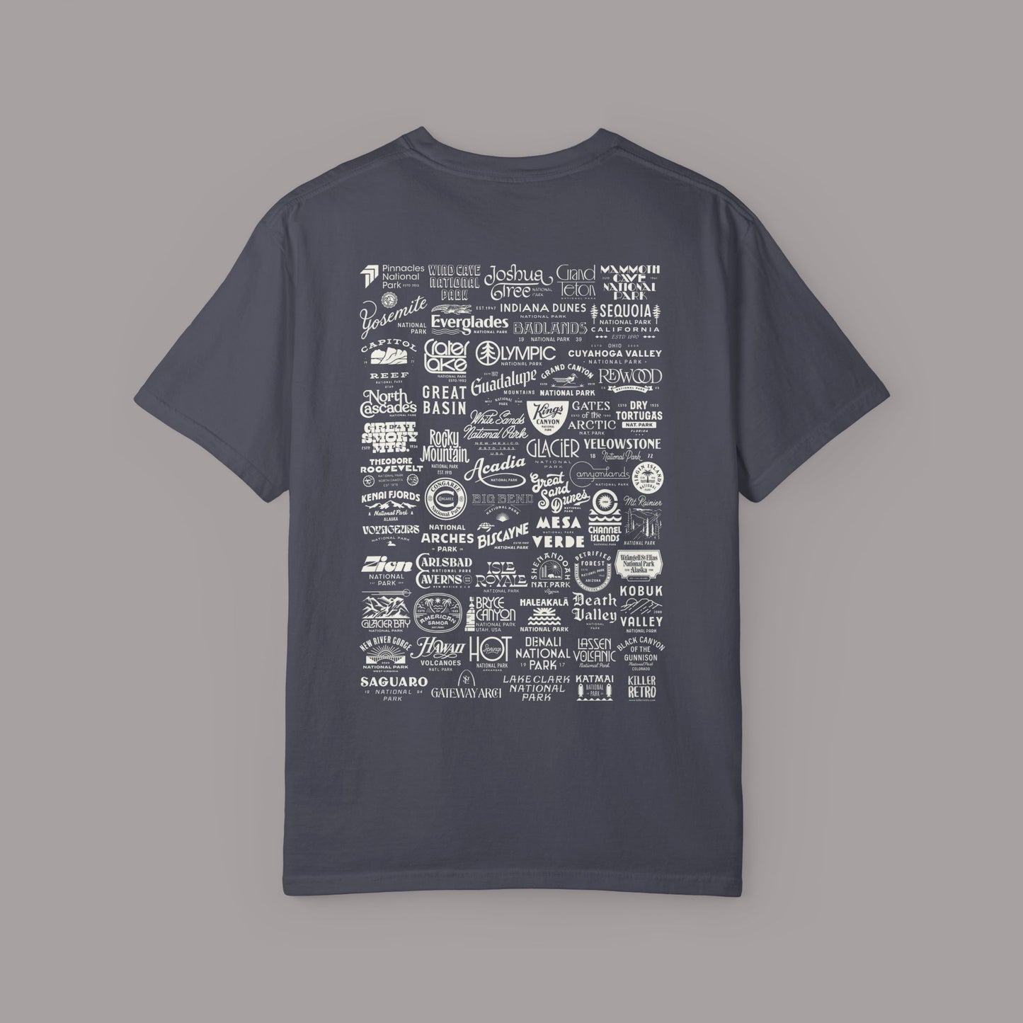 Vintage National Park Logo T-Shirt - Classic Outdoor Adventure Tee