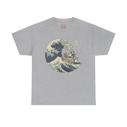 Mickey Mouse in Japan Great Wave of Kanagawa Ukiyo-e Style Tee