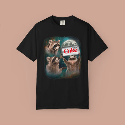 Three Raccoons Diet Coke 90s Meme T-Shirt