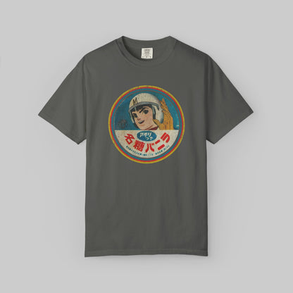 Vintage Speed Racer 1970s Japanese Anime Ice Cream Cap T-shirt