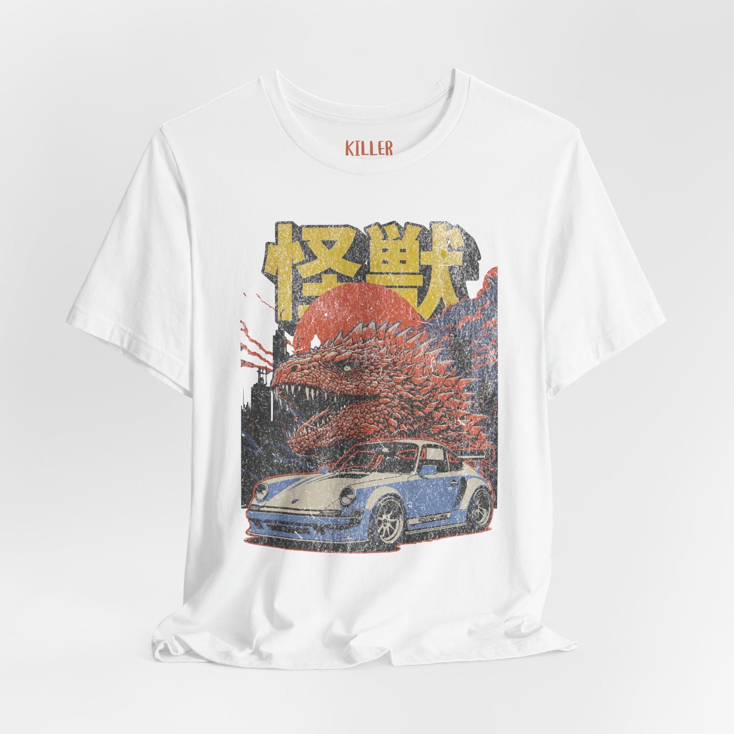 Retro Kaiju Monster Japanese Graphic Tee