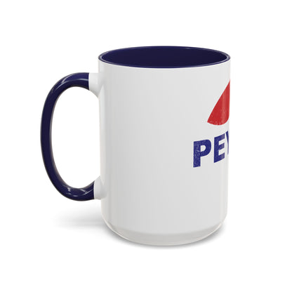 Peyote Parody Coffee Mug – Retro Distressed Graphic 11/15oz