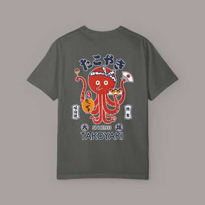 Japanese Street Food Takoyaki Octopus Graphic Tee