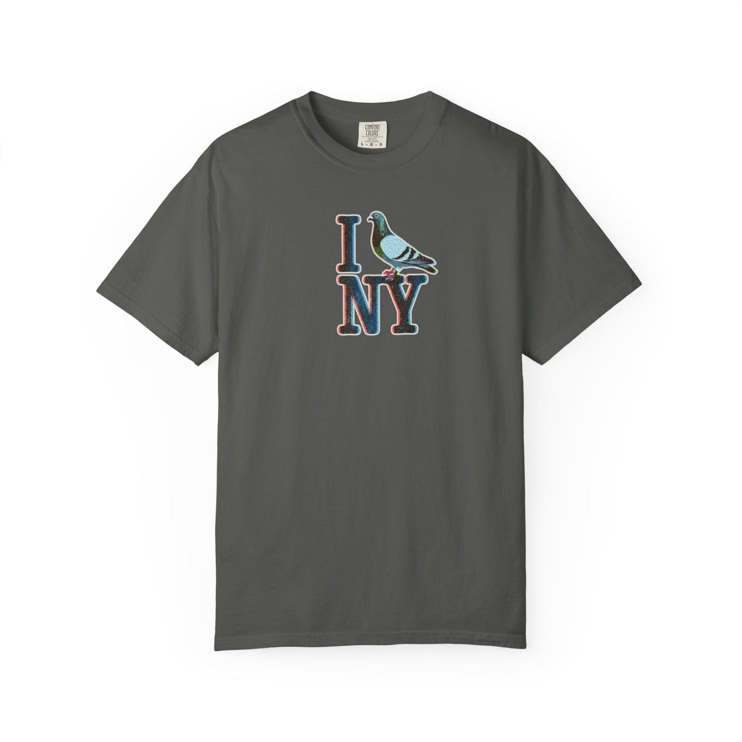 I (Pigeon) NY T-Shirt — Retro New York City Pigeon Tee