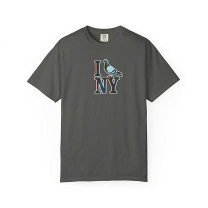 I (Pigeon) NY T-Shirt — Retro New York City Pigeon Tee