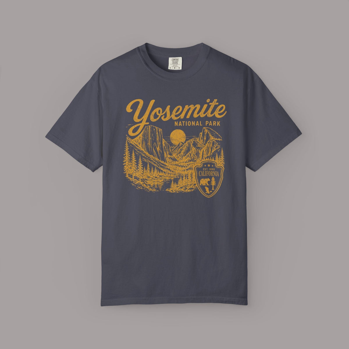 Yosemite National Park Vintage Style Graphic Tee