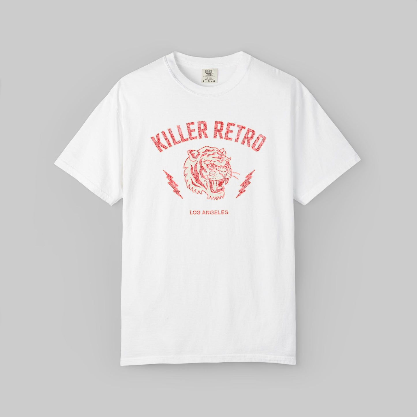Killer Retro Tiger Logo Tee