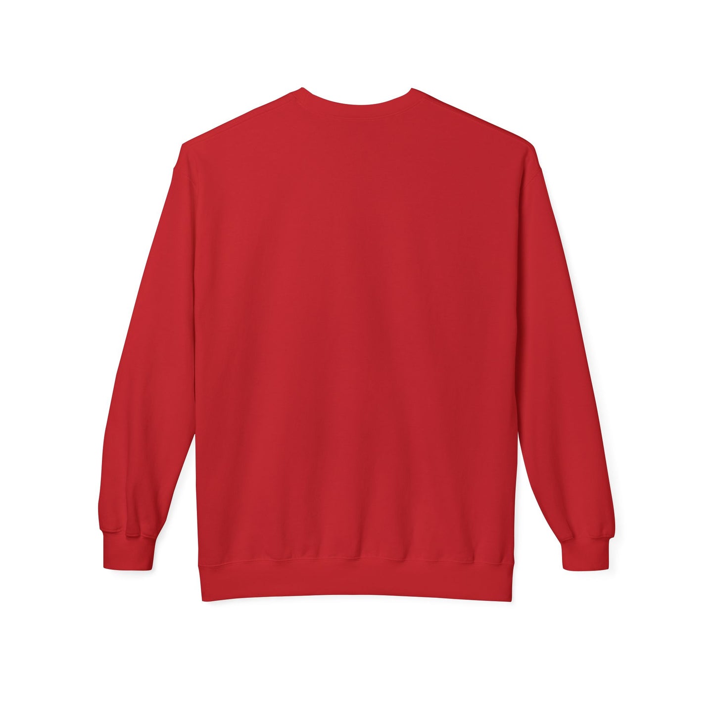 Retro Red Cat with Sardines Crewneck