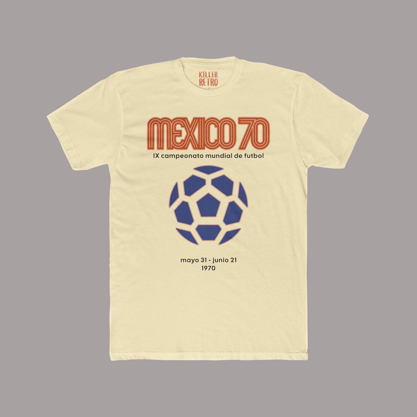 Vintage Mexico 70  Soccer - Football Shirt.