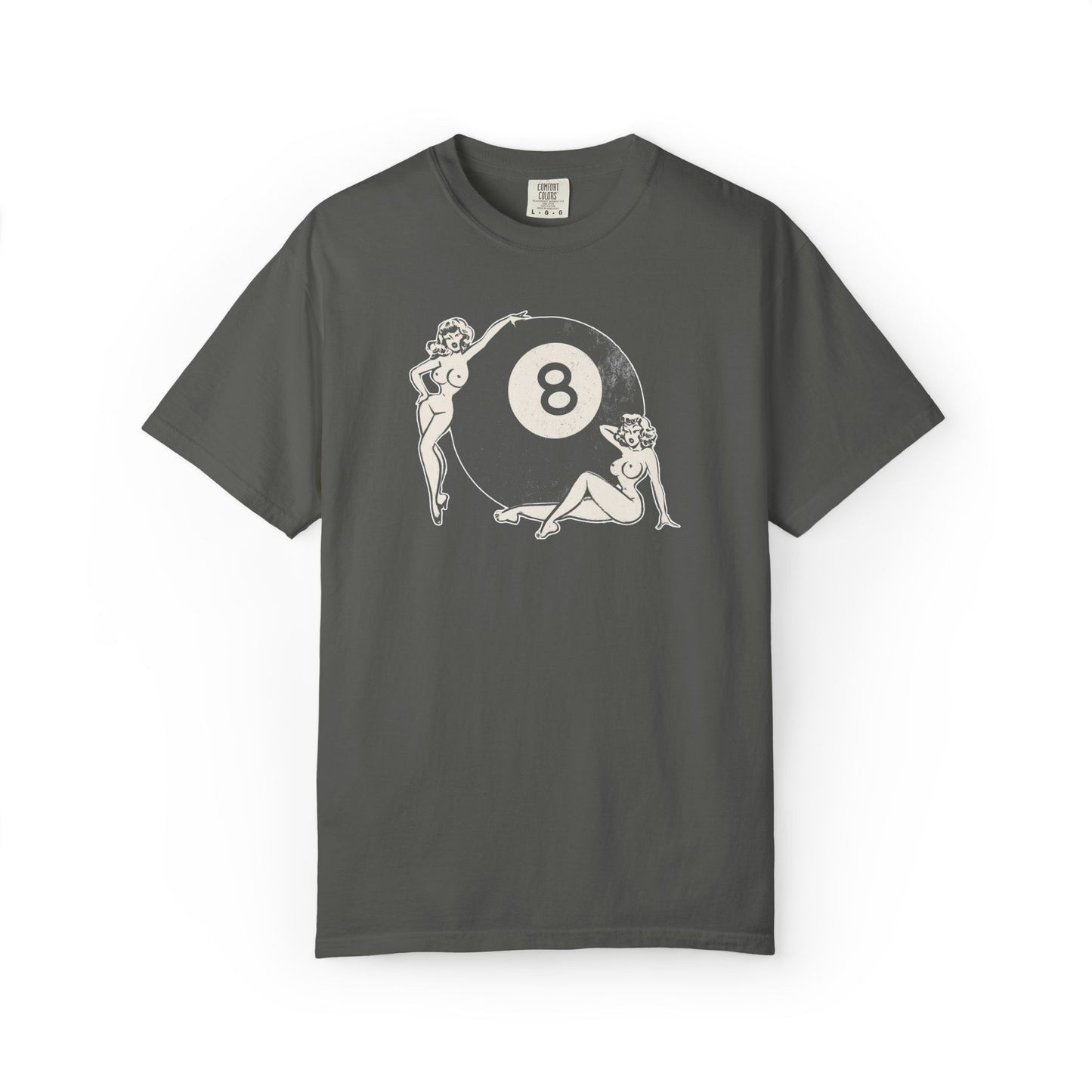 Vintage 8 Ball 50's 60's Style Graphic Unisex T-Shirt