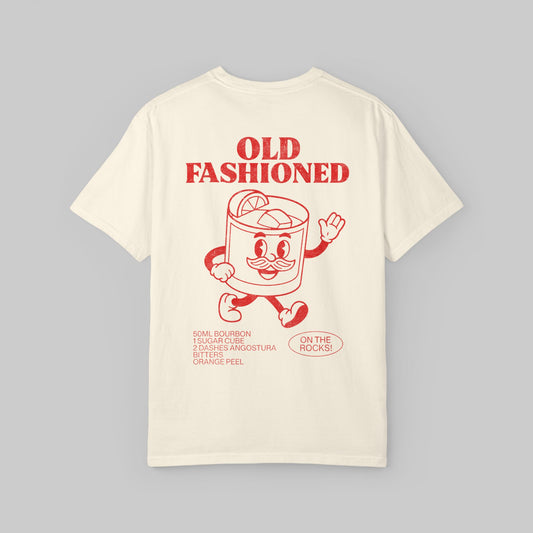 Retro Old Fashioned Cocktail Tee