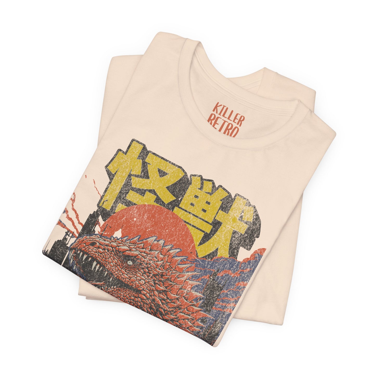 Retro Kaiju Monster Japanese Graphic Tee