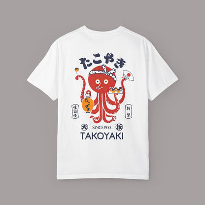 Japanese Street Food Takoyaki Octopus Graphic Tee