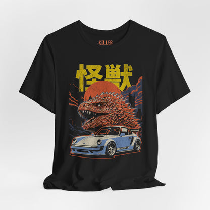 Retro Kaiju Monster Japanese Graphic Tee