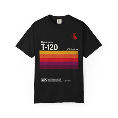 VHS  T-120 Vintage Video Tape Retro Graphic Tee.