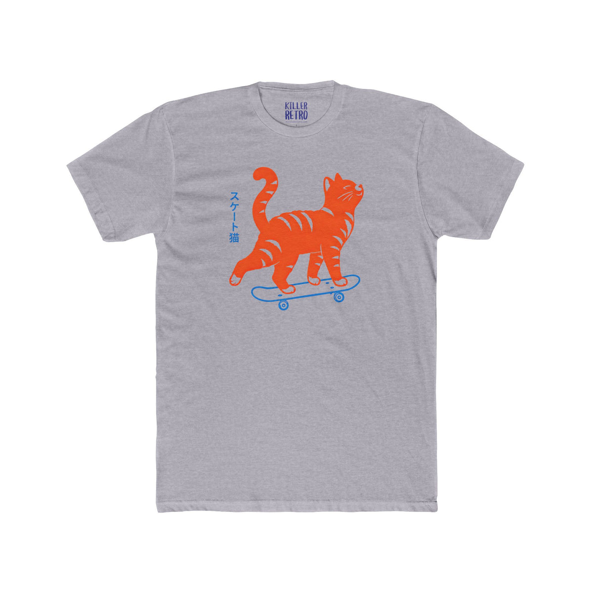 Skateboarding Cat Tee