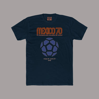Vintage Mexico 70  Soccer - Football Shirt.