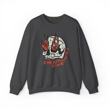 Vintage Funny Everything's Fine Sweatshirt