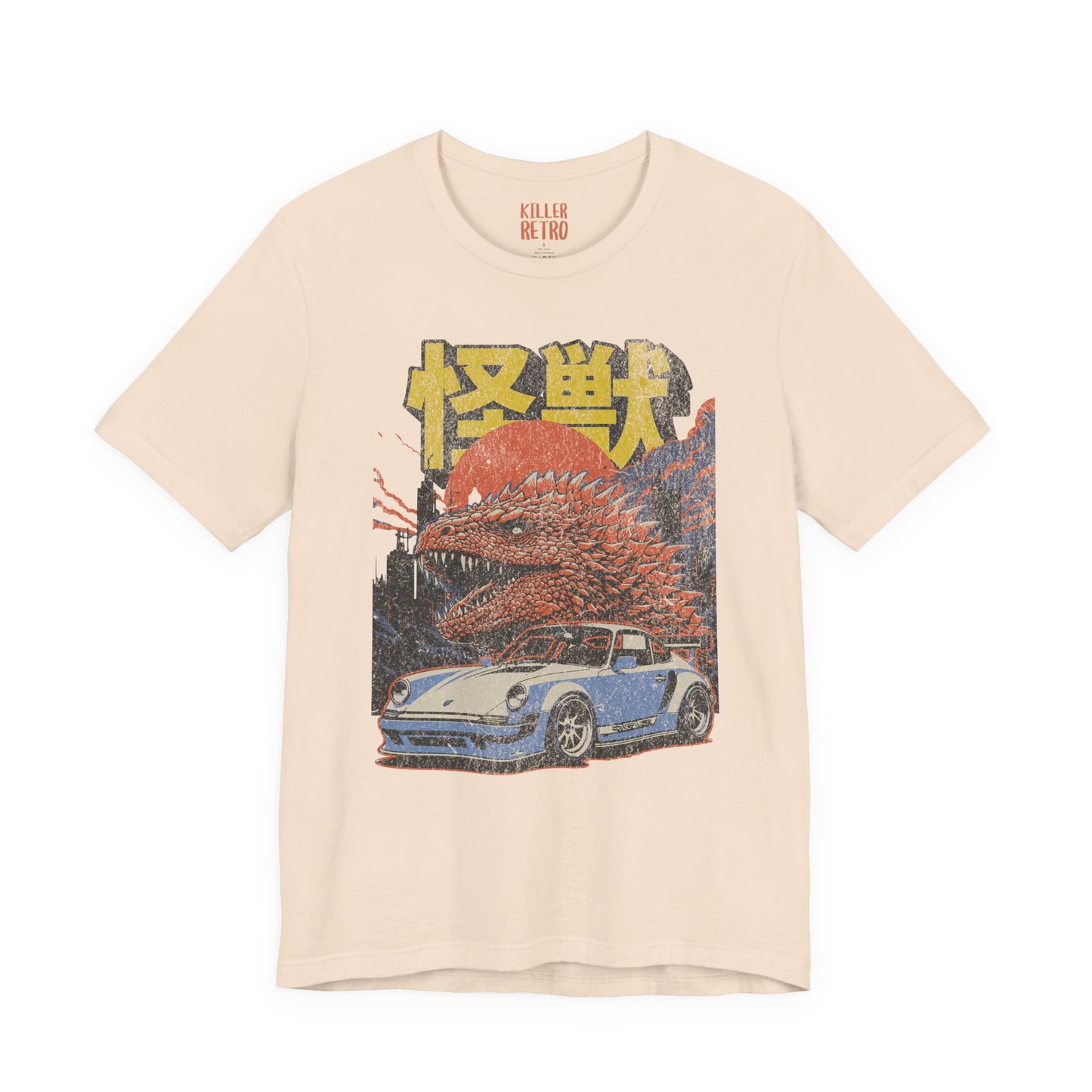 Retro Kaiju Monster Japanese Graphic Tee