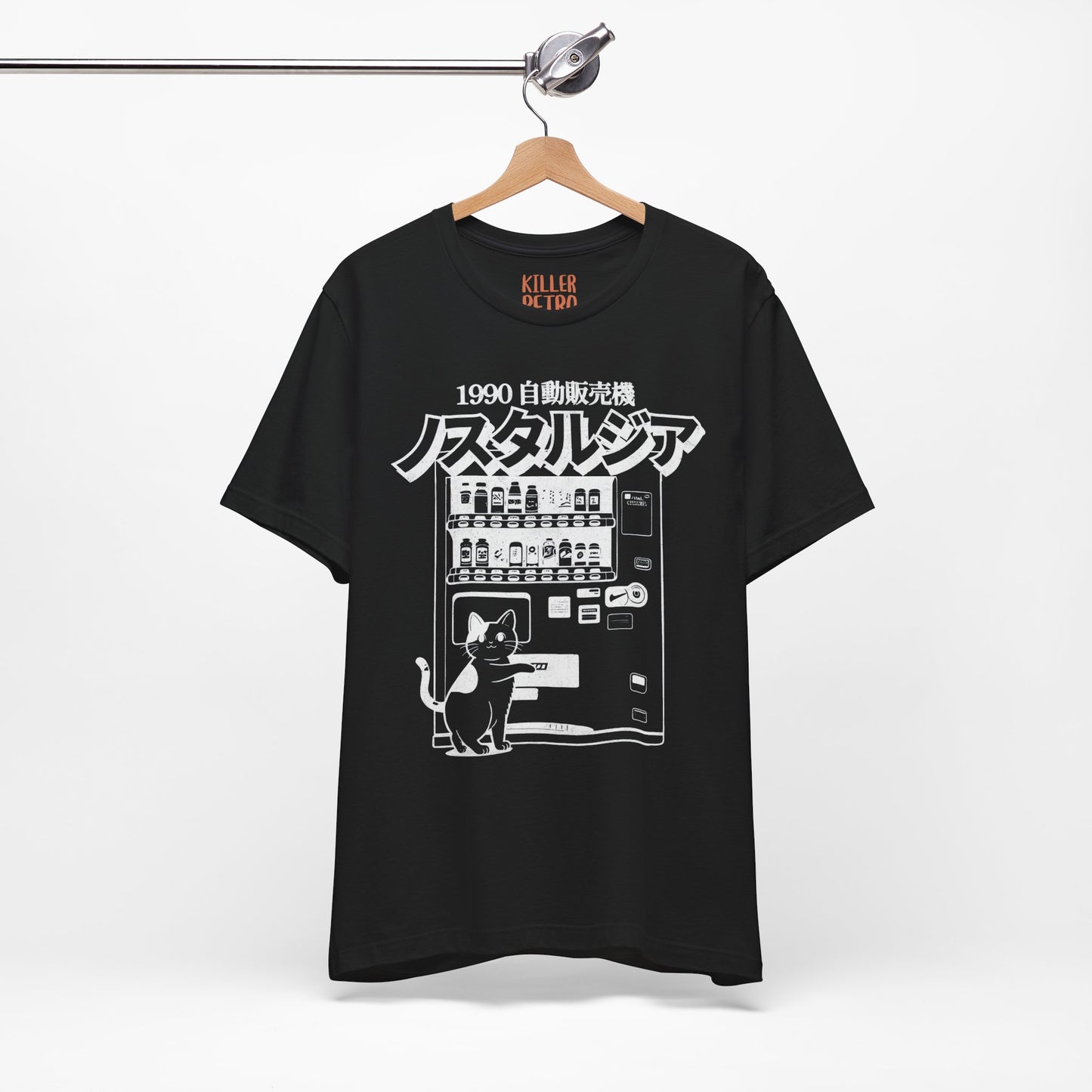 Nostalgia Cat Vending Machine Tee