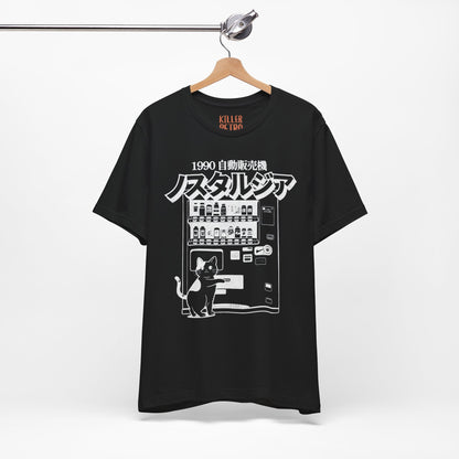 Nostalgia Cat Vending Machine Tee