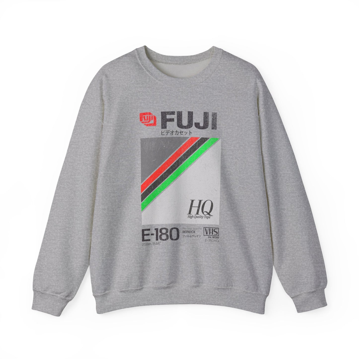 Retro Fuji Film VHS Tape Sweatshirt