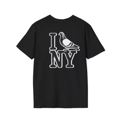 I Love NY Pigeon T-Shirt — Vintage New York City Street Tee