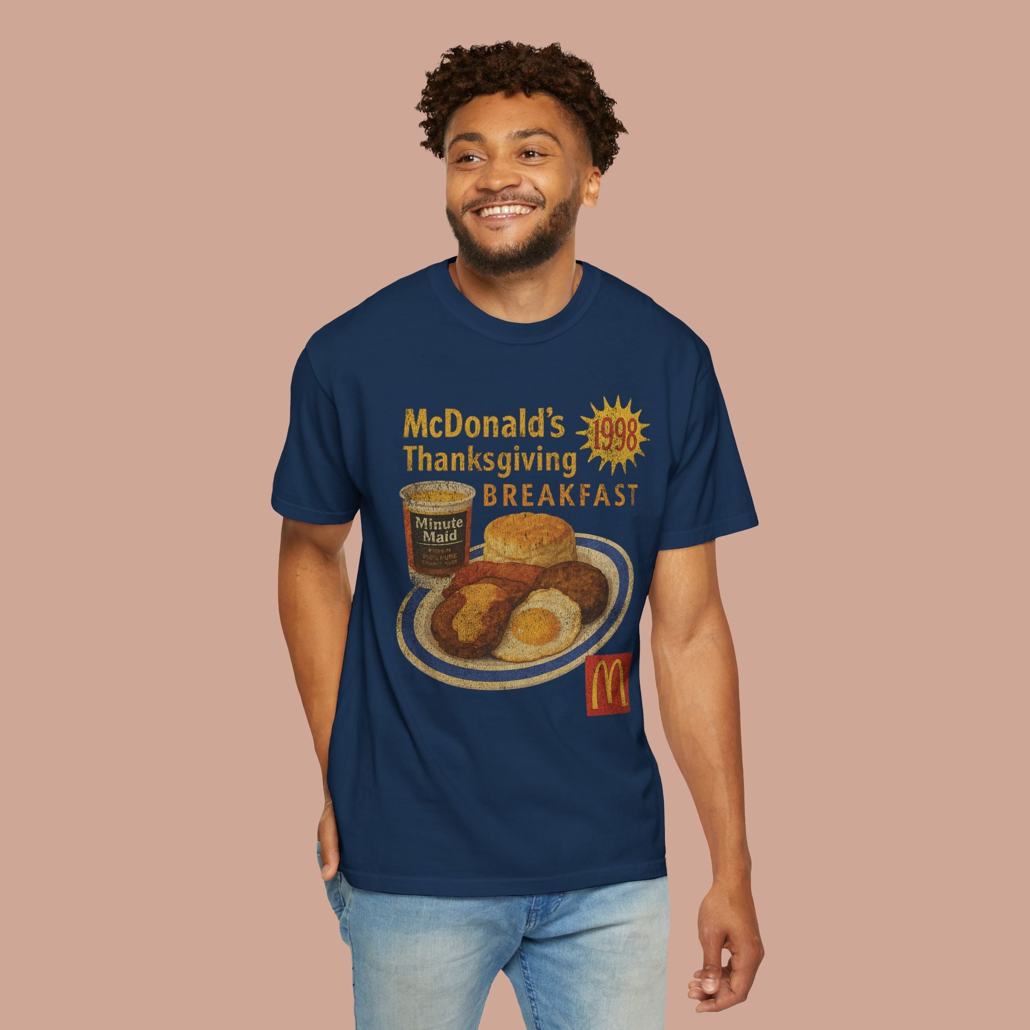Vintage 1998 Mc Donals Thanksgiving Breakfast T-Shirt – KILLER RETRO