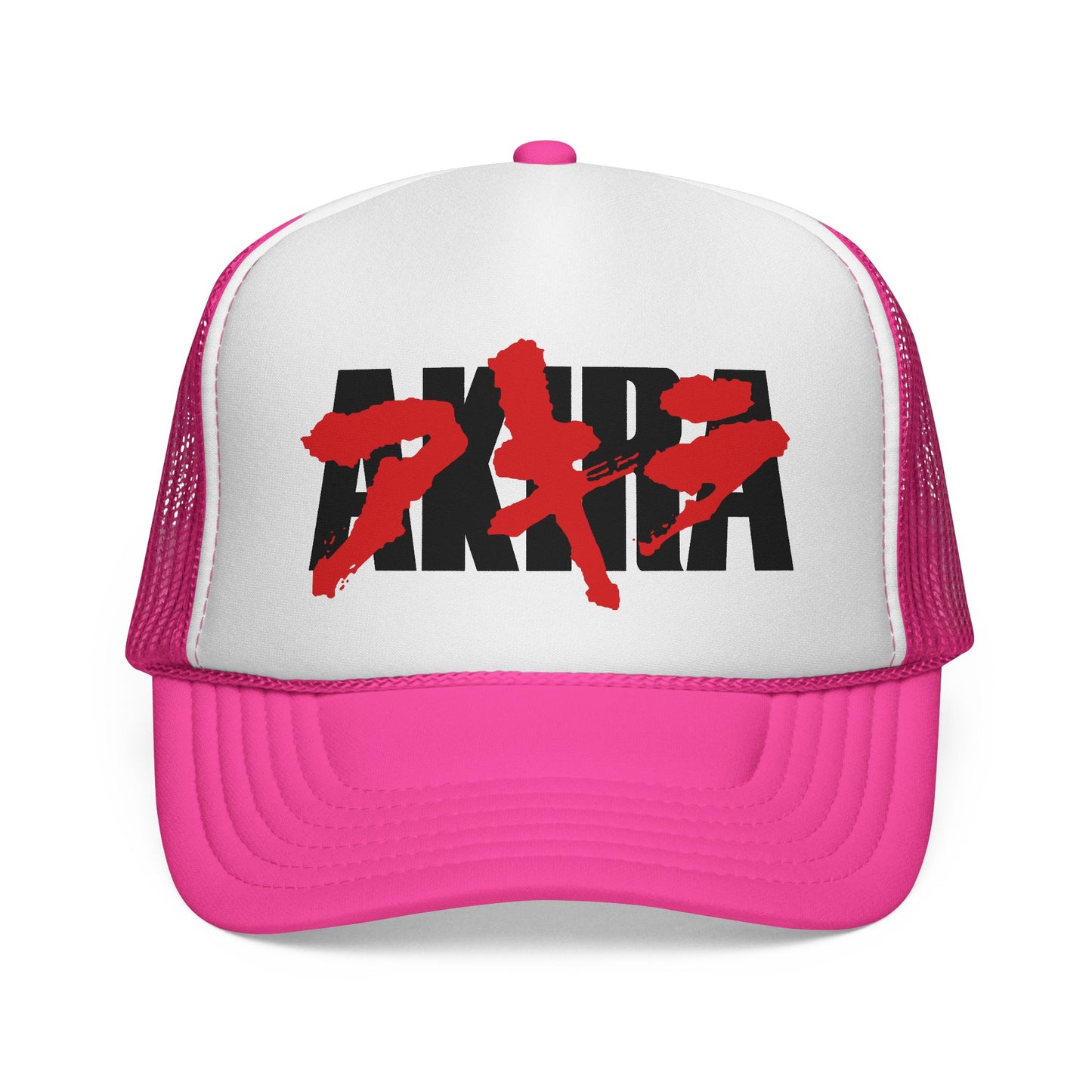 Vintage-Inspired Akira Manga Anime Trucker Cap - Retro Street Style Hat