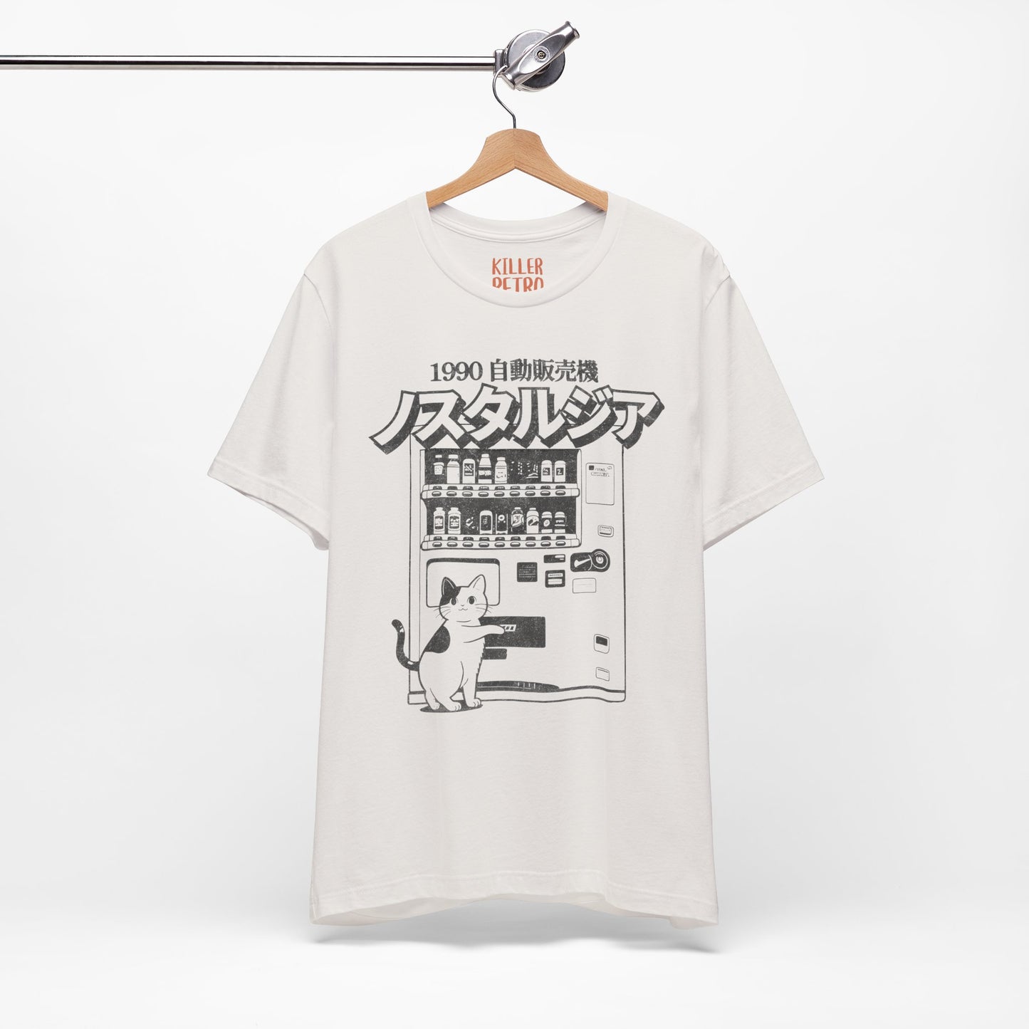 Nostalgia Cat Vending Machine Tee
