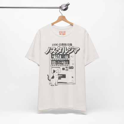Nostalgia Cat Vending Machine Tee