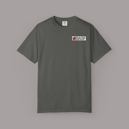 Vintage BASF 90 Retro Cassette Label Graphic Tee