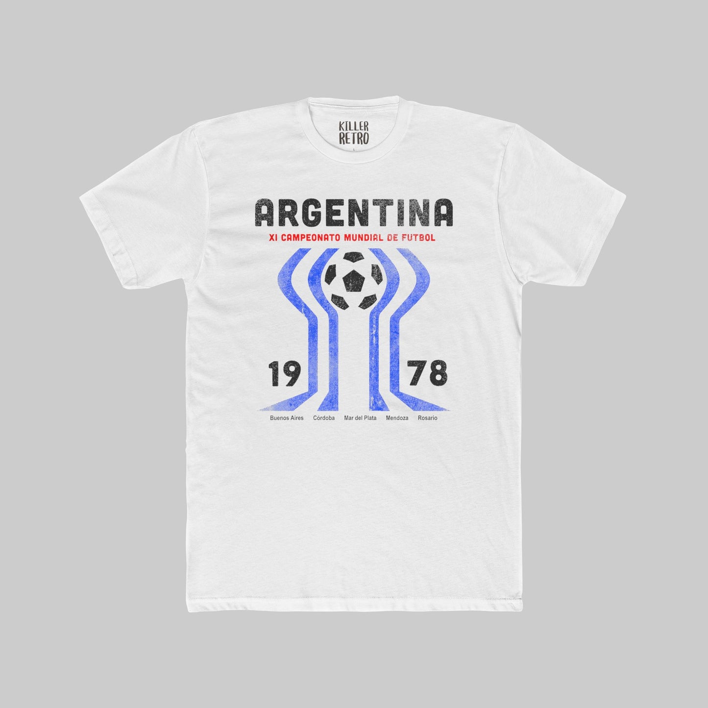 Argentina 1978 Vintage Soccer Tee