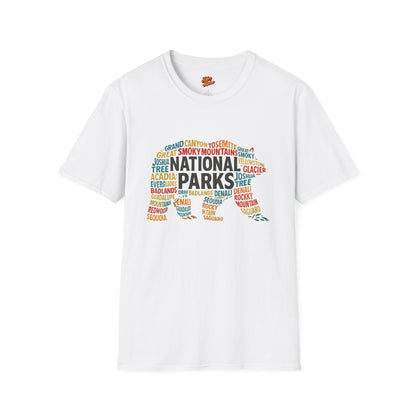 Retro National Parks Bear Graphic T-Shirt - Nature Lover Apparel