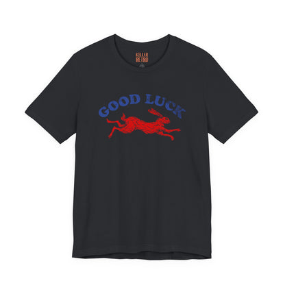 Lucky Charm Unisex Jersey Tee - Good Luck Design