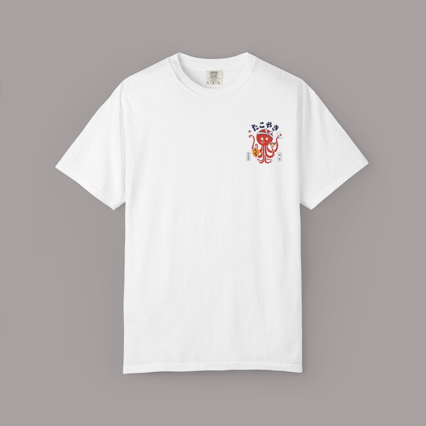 Japanese Street Food Takoyaki Octopus Graphic Tee