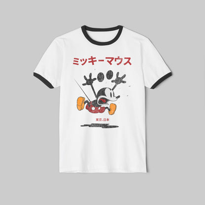 Vintage Style Japanese Mickey Ringer Tee