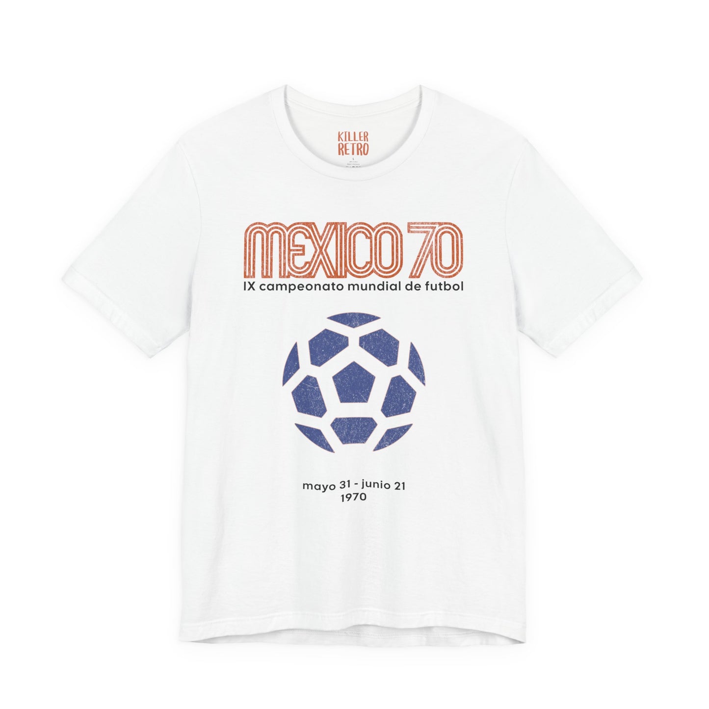 Vintage Mexico 70 World Cup Soccer - Football Shirt.