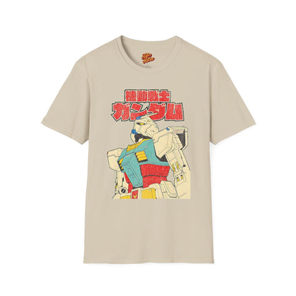 Vintage Mobile Suit Gundam Tee - Retro Japanese Anime T-shirt
