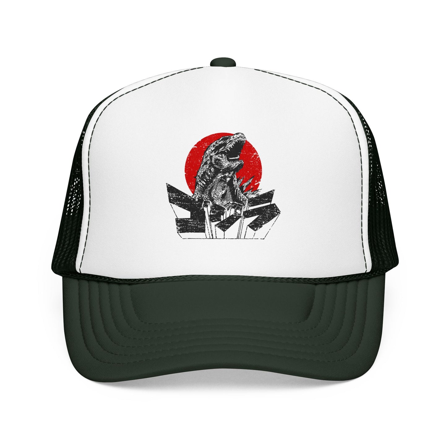 Kaiju Red Sun Trucker Hat
