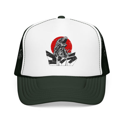 Kaiju Red Sun Trucker Hat