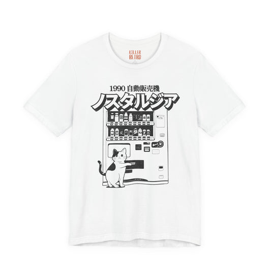 Nostalgia Cat Vending Machine Tee
