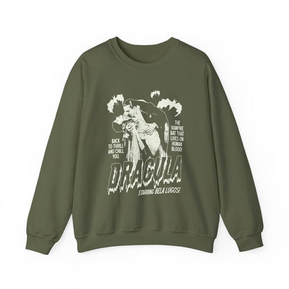 Vintage Dracula Halloween Horror Sweatshirt
